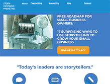 Tablet Screenshot of cathygoodwin.com